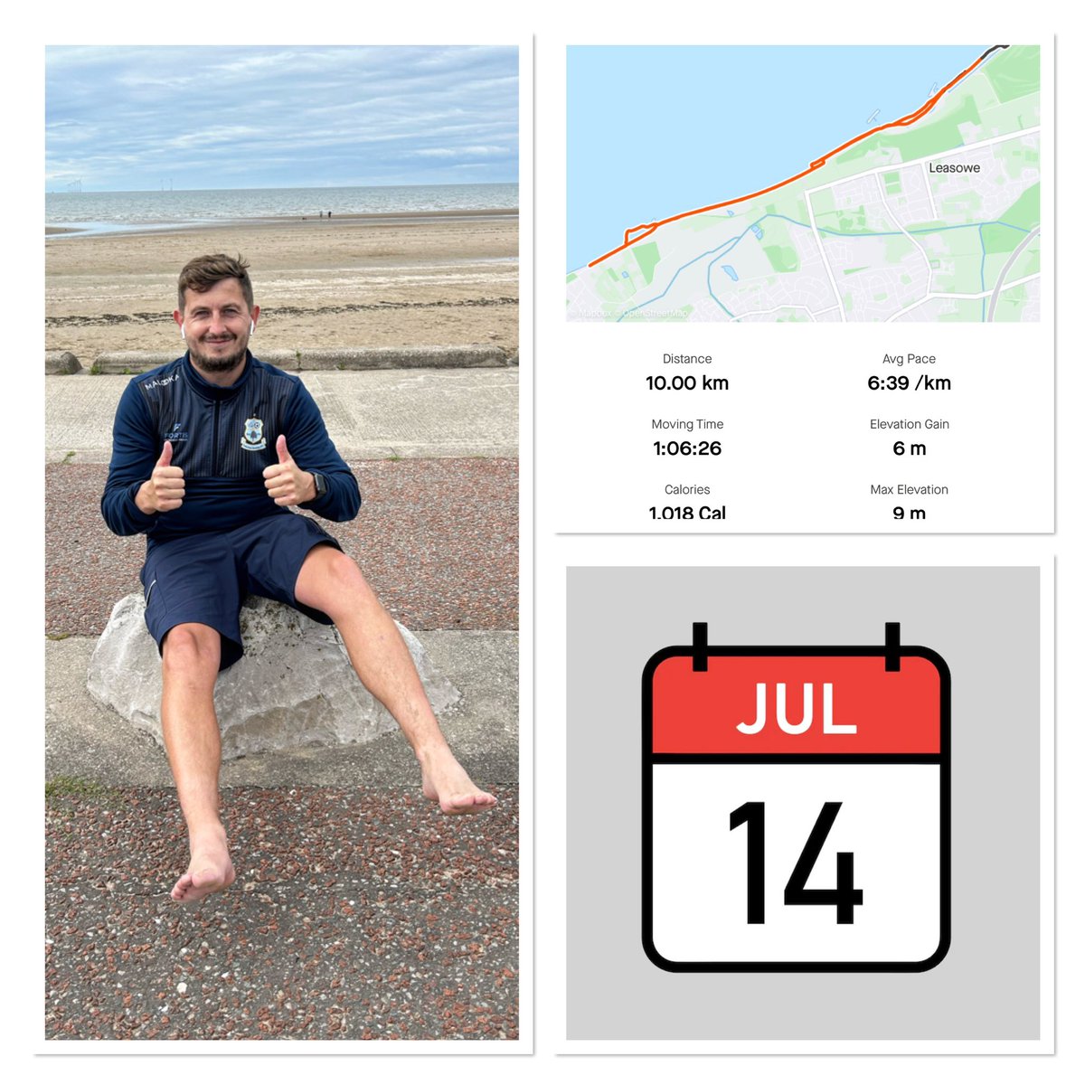 Phill Hayward - 10k a day for a year 🦶🏻🏃🏻♂️💙 tweet media