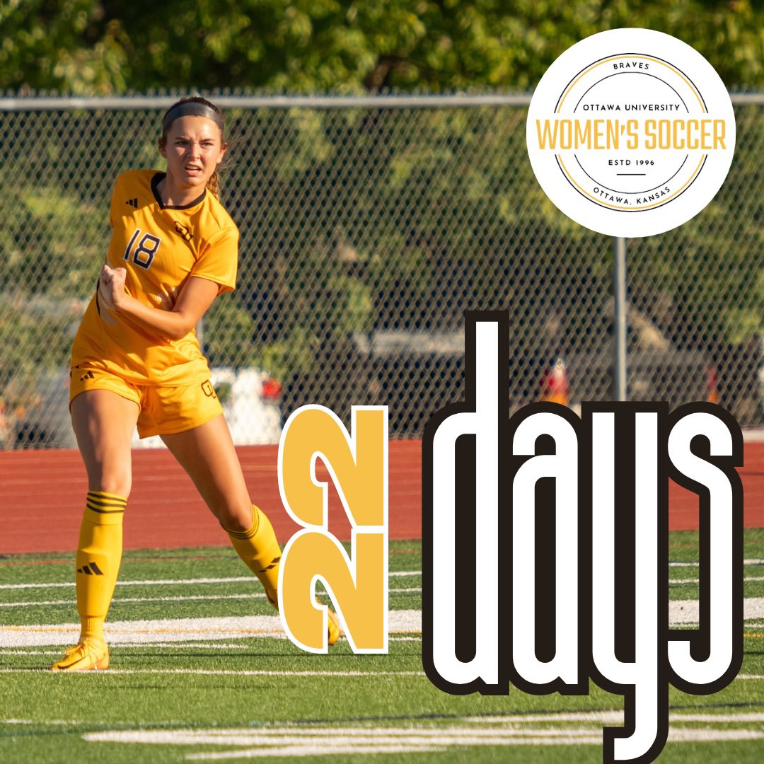 ✌️ ✌️ days …. 🤩

🖤⚽️💛🦦

#ottawabraves #ottawabraveswoso #collegesports #collegeathletes #preseason #naia #kcac