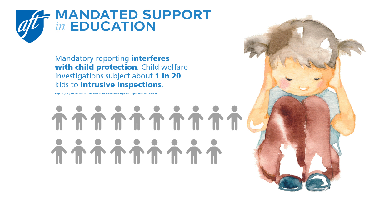 Check out the action framework of <a href="/AFTunion/">AFT</a>, empowering mandated supporters to protect children and families in education! #EducationMatters aft.org/mandated-suppo… <a href="/cr_prax/">Chelsea Prax (she/her)</a> @MarlaUcelli