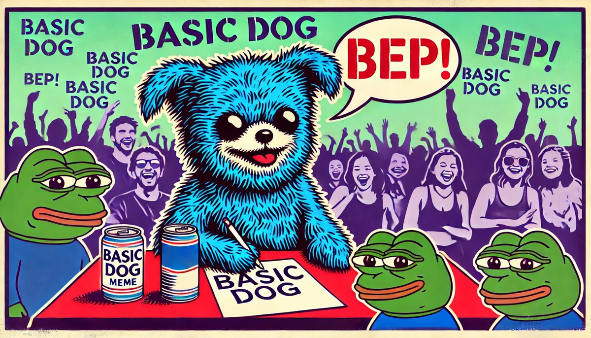 BasicDogMeme's tweet photo. It’s the final day of our birthday giveaways, and we’re going HUGE with a total of 250 $USDC in prizes!

To enter:
1️⃣ Follow @BasicDogMeme
2️⃣ Quote repost this
3️⃣ Tag your favorite crypto influencers
4️⃣ Include #BEP in the post

Don’t miss out—winners will be announced tomorrow!