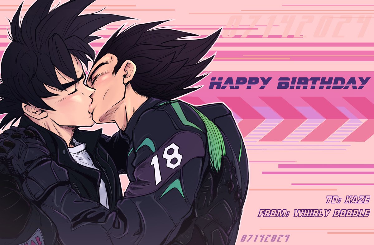 Happy Birthday @kaze1324381 !! 🎉🎈🎈 Motorcycle kakavege for you