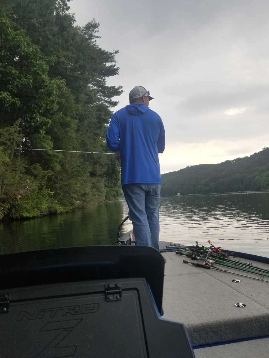 Was able to enjoy some time on the lake before the rain came in.
#Fishing