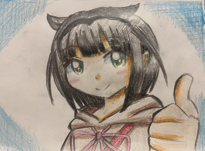 #逃走中グレートミッション のラビ描きました!  #逃走中gm