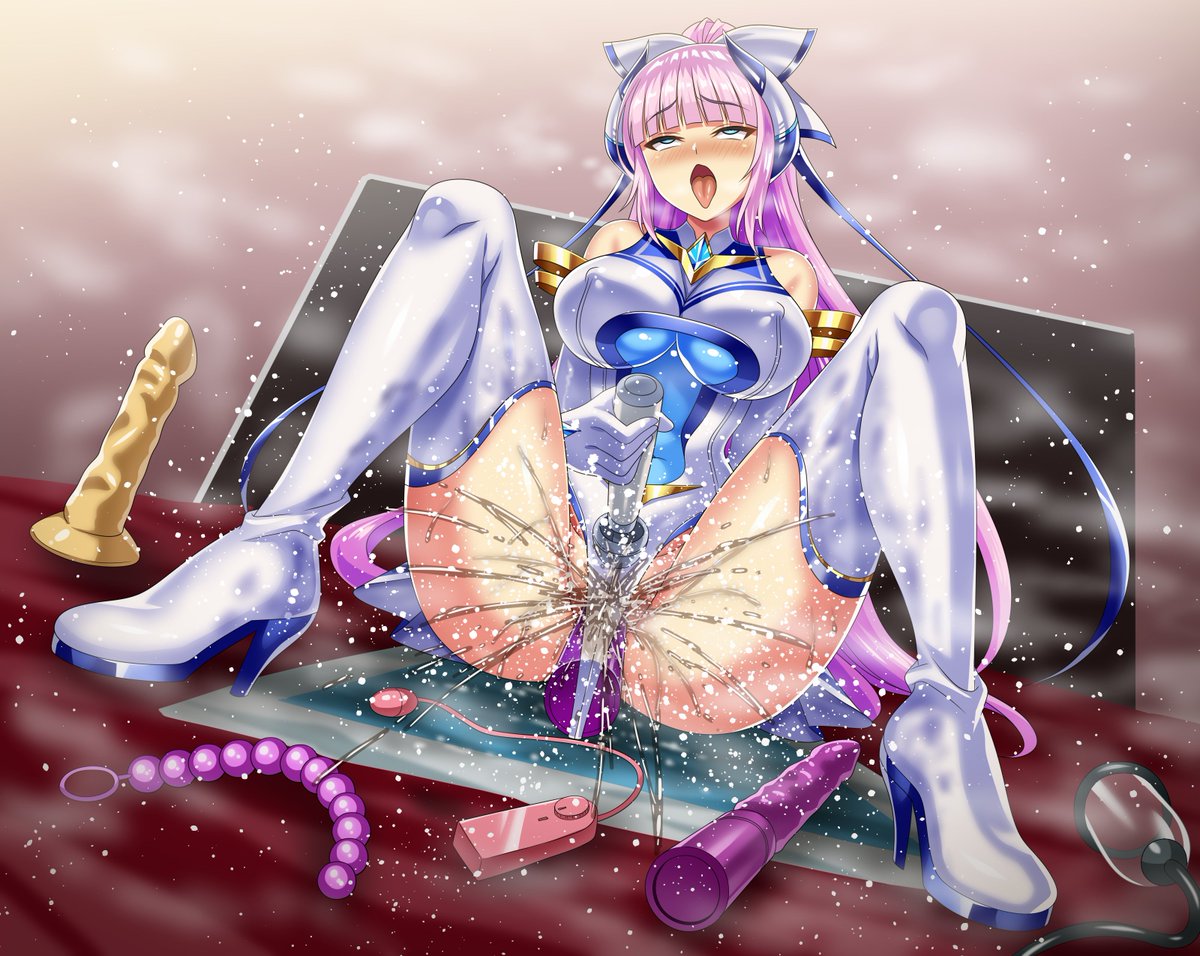 自室のベッドでオナニー エレメンティア 