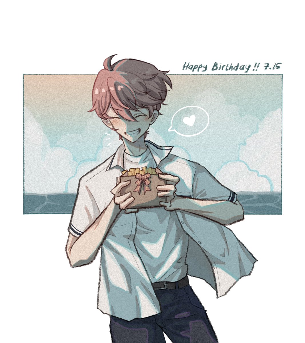 happy birthday bamby!!💗 

((back when they were broke so they just gave him a bunch of jjondeugi😭)) #HAPPY_BAMBY_DAY #플레이브 #밤비 #밤비로_가득한_반짝이는_여름