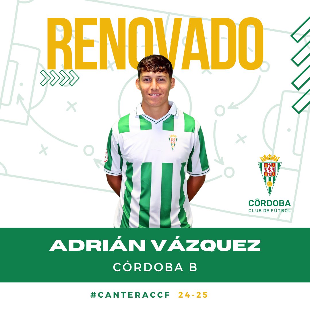 Cantera_CCF's tweet photo. ℹ️ 🄲🄾🄼🅄🄽🄸🄲🄰🄳🄾 🄾🄵🄸🄲🄸🄰🄻 || 

🤝Acuerdo para la renovación de Adrián Vázquez

👉 https://t.co/HBG7OqyOjm

#️⃣ #CCFB2425 | #CórdobaB https://t.co/6zzrPYkRbj