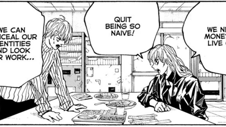 sakamoto days 174

they are so domestic... malewife kei uzuki breadwinner rion akao canon... this is truly our uzurion days