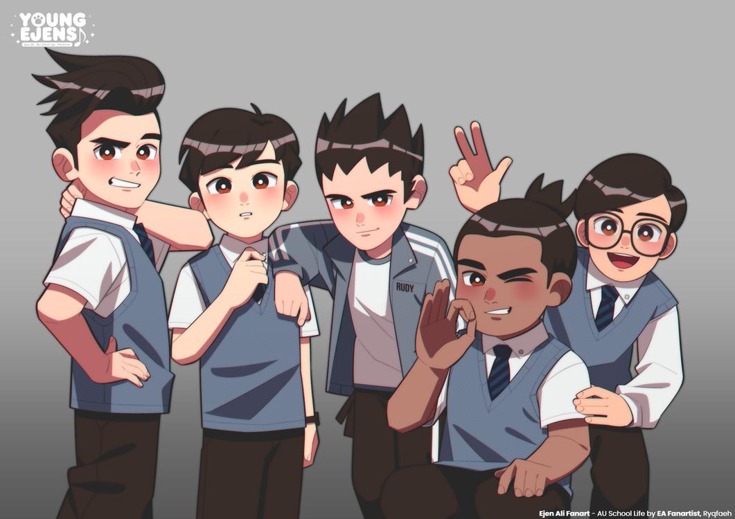 ryqfaeh's tweet photo. 【Secret Letter】New Students Assigned Pt.3 ~ 🎒✨
//❗DO NOT REPOST / STEAL MY ARTWORKS❗//
『Hashtag 』: 🕶️🕵🏻🐱
#ejenali #ejenrudy #ejenbulat #ejenkhai #ejenjet #ARTvidence #AUSchoolLife https://t.co/am5GVOOcWi