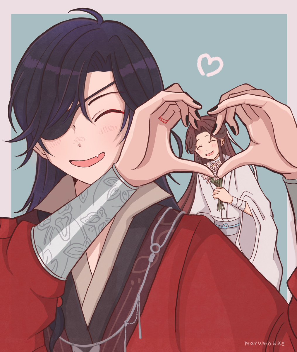 「おめでとうございます#谢怜0715生日快乐#謝憐0715生日快樂 」|まるもうけのイラスト