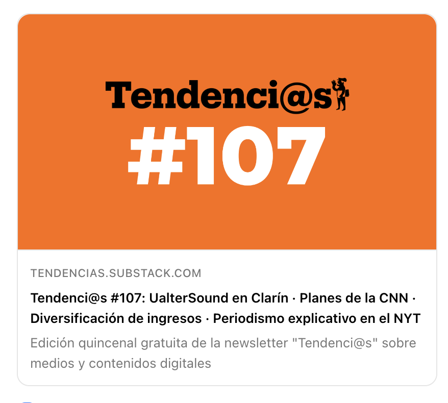 ismaelnafria's tweet photo. Ya está publicada la edición 107 de Tendenci@s, disponible gratuitamente para cualquier usuario:
https://t.co/0QrVYiPnpE https://t.co/tx2PmLOjGJ