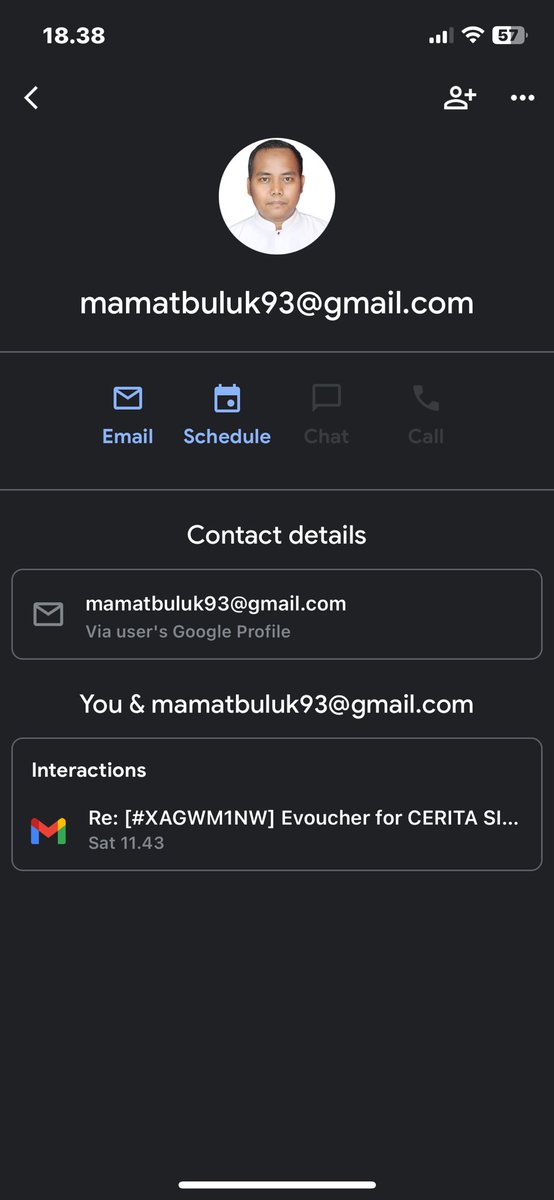 ikhsanulff's tweet photo. Identitas penipu Tiket Cerita Sialku Raditya Dika
Nama: Rahmat Apriasyah
No Hp: 0895340012824
No rek: BRI 114701018622504 an Rahmat Apriansyah
Akun x: @cowok_humoriis 
Email: mamatbulu93@gmail.com

Cc: @BANKBRI_ID @CCICPolri 

#ceritasialku #radityadika https://t.co/ojq0MxemQ8