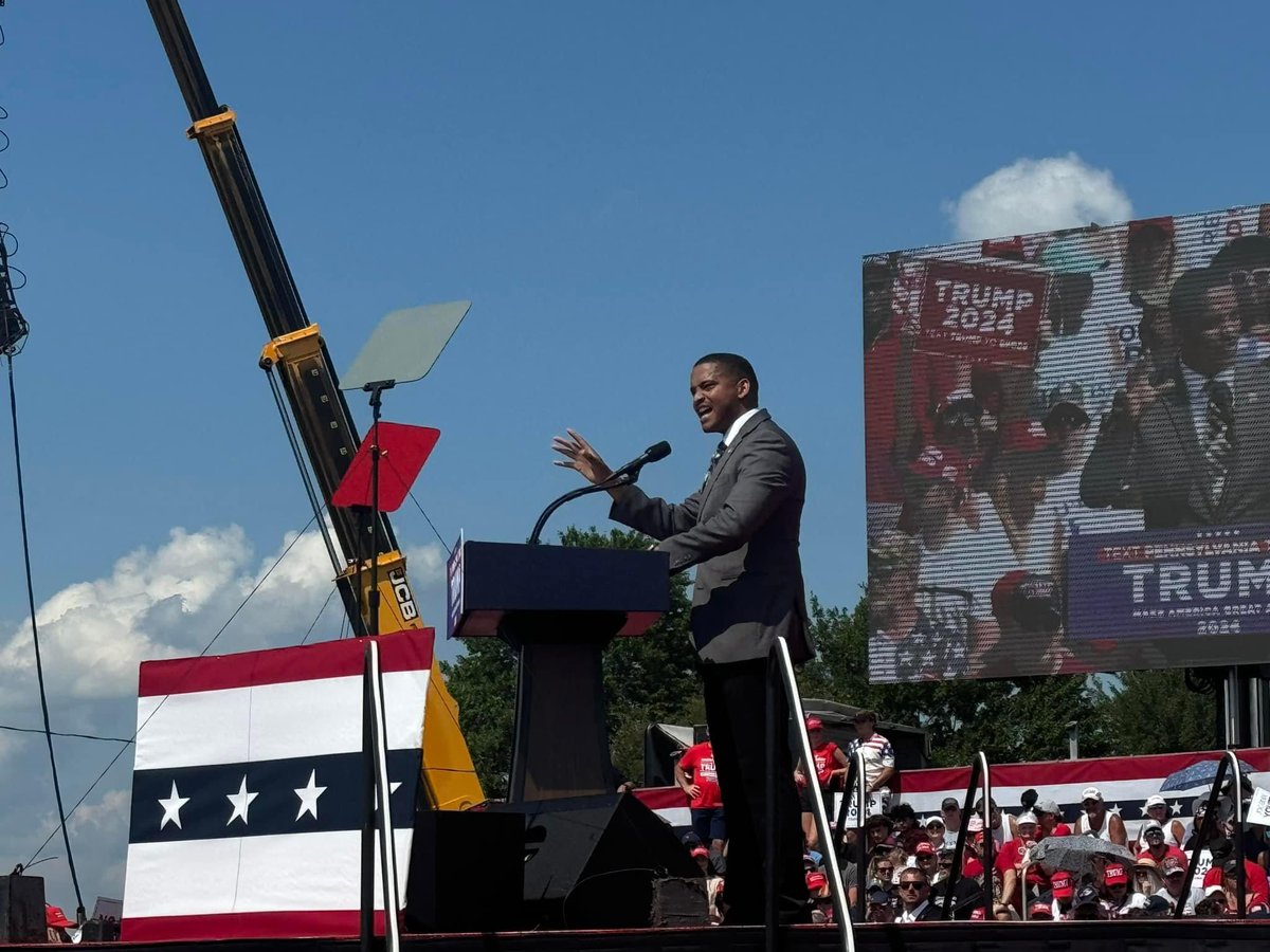 thechadwickpaul's tweet photo. This is Rico Elmore.

Last night, he spoke at President Trump’s rally.

After multiple shots were fired, Rico jumped over a barrier to render aid to the unintended victims in the crowd.

Rico is a hero. He risked his own life to save others.

We will never forget July 13th, 2024. https://t.co/l3teoLu0Et