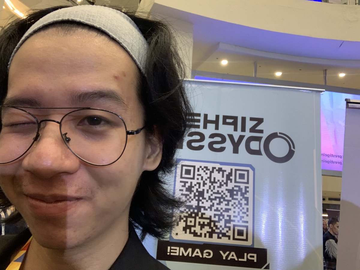 Anjerou_1101's tweet photo. Here I am a booth assistant of Sipher Odyssey at YGG ROADTRIP MANILA!!
@playSIPHER #SipherSelfie #YGGRoadtripManila2024 https://t.co/ZNE806TumZ