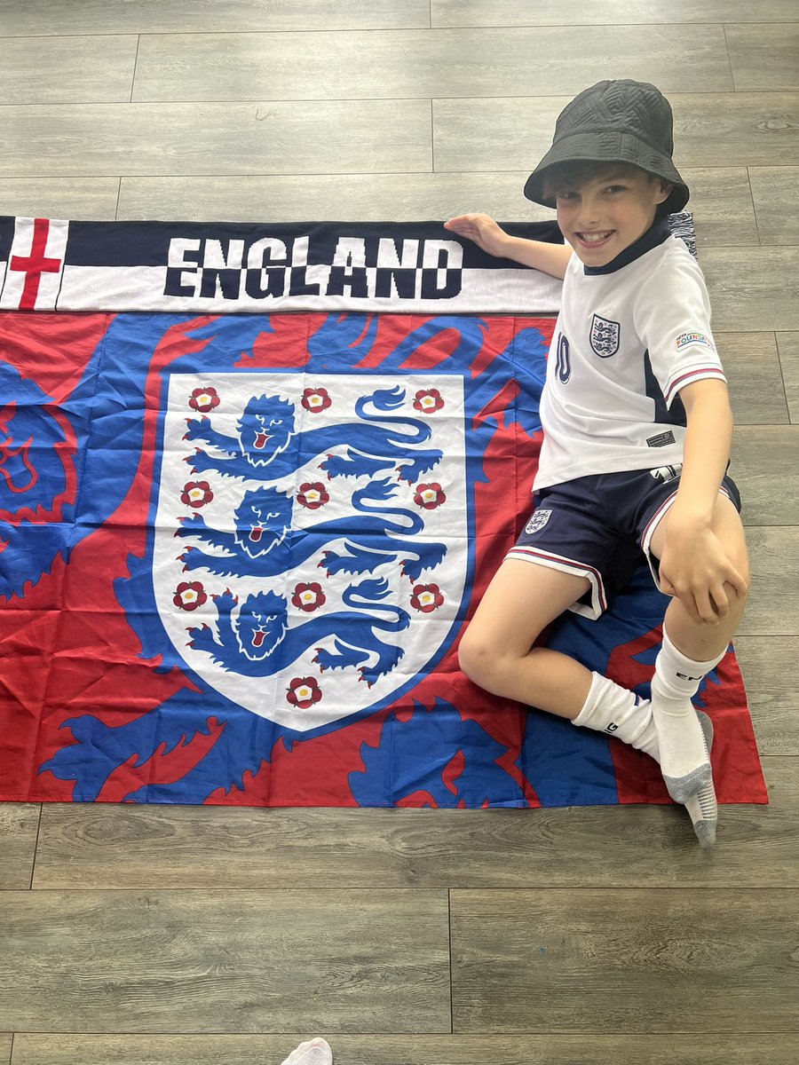 kmccarthy1501's tweet photo. Isaac is England ready #SSNThreeLions https://t.co/OERYfH1ppX