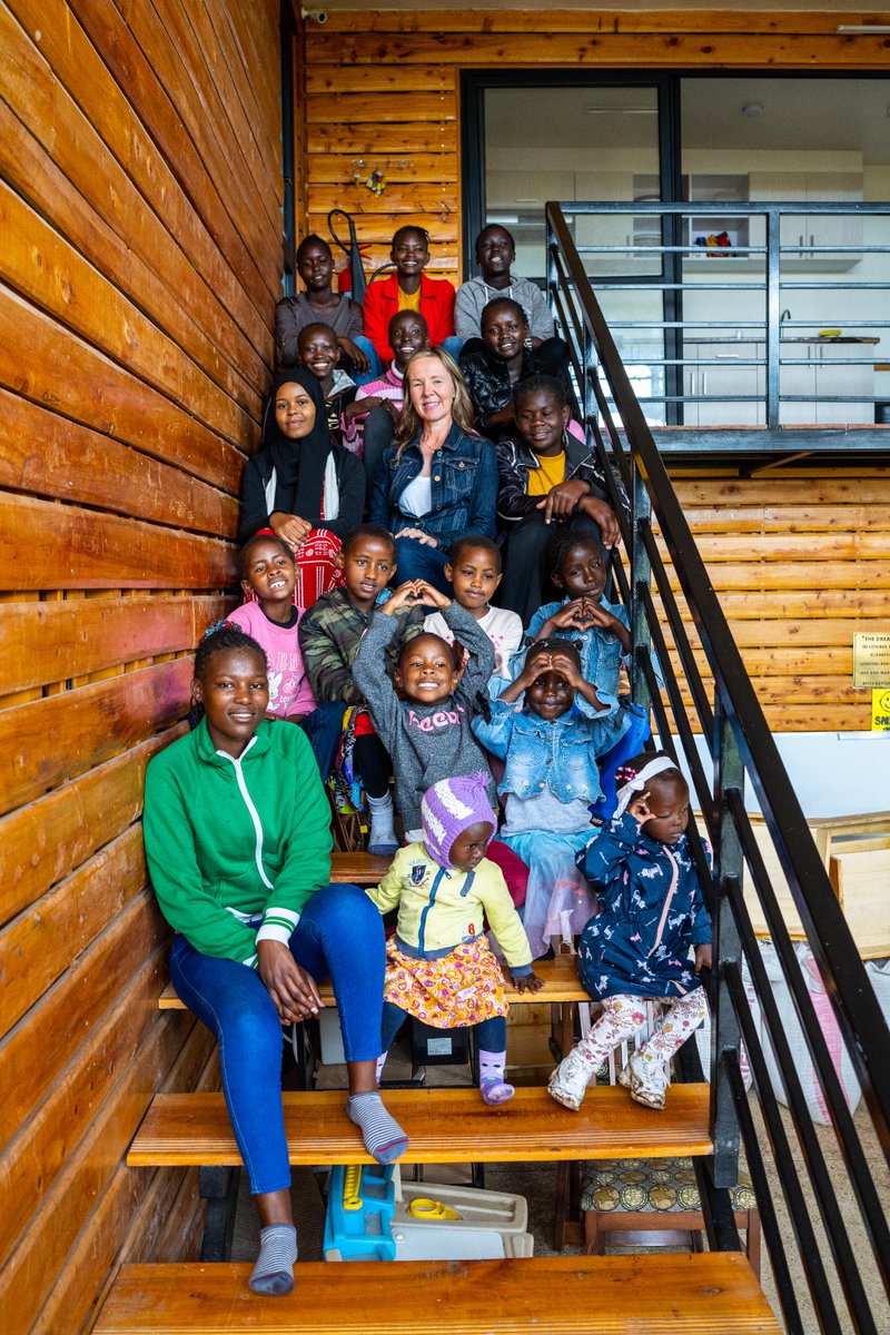 ITHMafrica's tweet photo. Jennifer seated with our treasures-all princesses full of potential. We are grateful to all of you who make caring for them possible!

https://t.co/FeeNr7PVoY

#ithm #TreasureHouse #dreamcenter #sundayfunday https://t.co/05rDMqGOOa