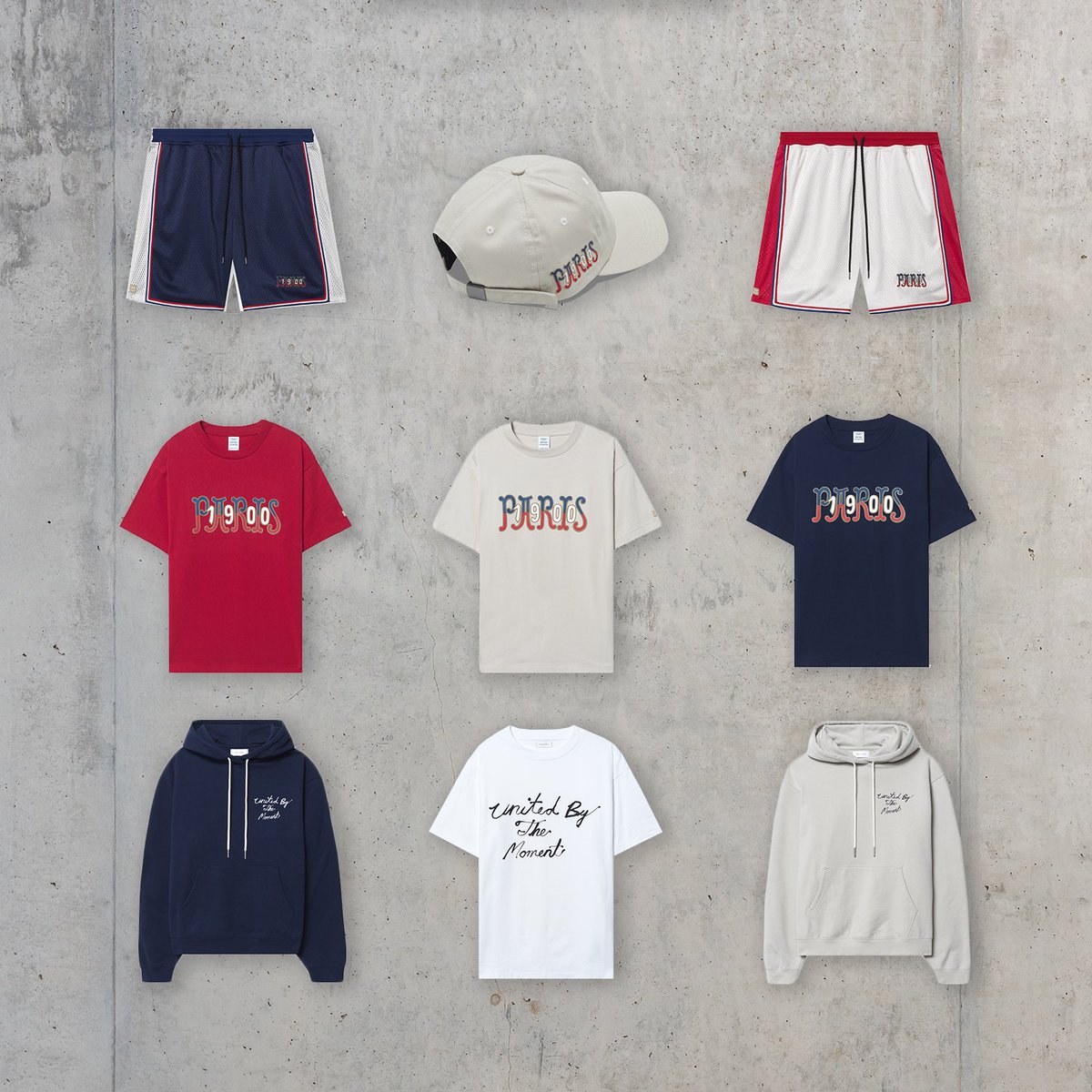 johnelliottco's tweet photo. Drop 1, Paris - Available now. The John Elliott Olympic Heritage collection celebrates athletes competing in the Paris Games this summer, featuring historic marks from the 1900 Paris and 1932 Los Angeles Olympics. Shop now: https://t.co/F9fYx4B5dJ https://t.co/Zfn7stLruB