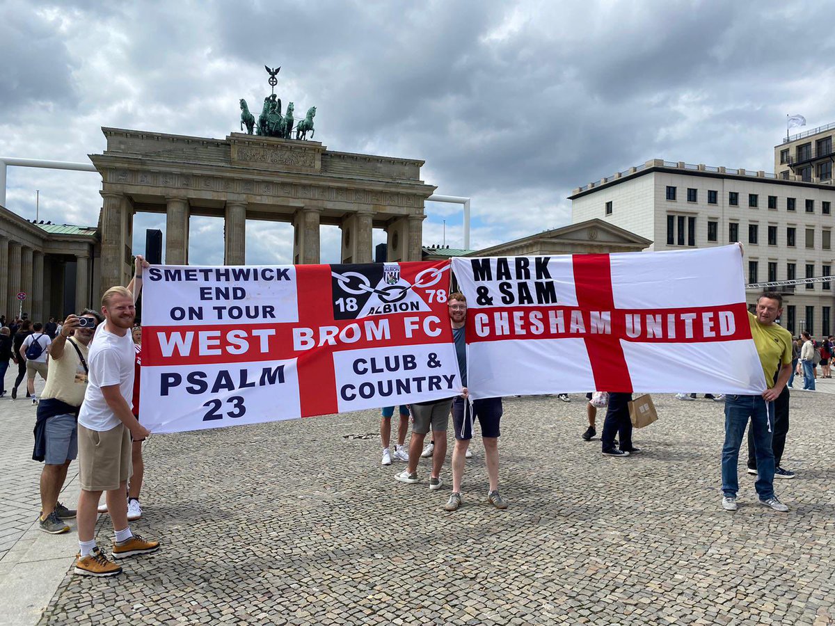 Keep the Chesham flag flying high!

Good luck to all the Generals in Berlin tonight

COME ON ENGLAND, WE BELIEVE 🏆