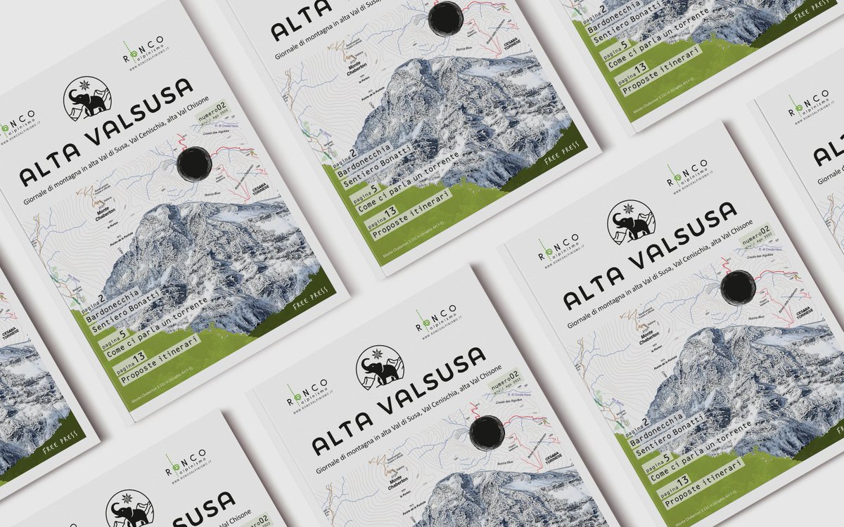 edRstudio's tweet photo. Progettazione ed impaginazione rivista Alta Valsusa https://t.co/R9ocZbiHOG