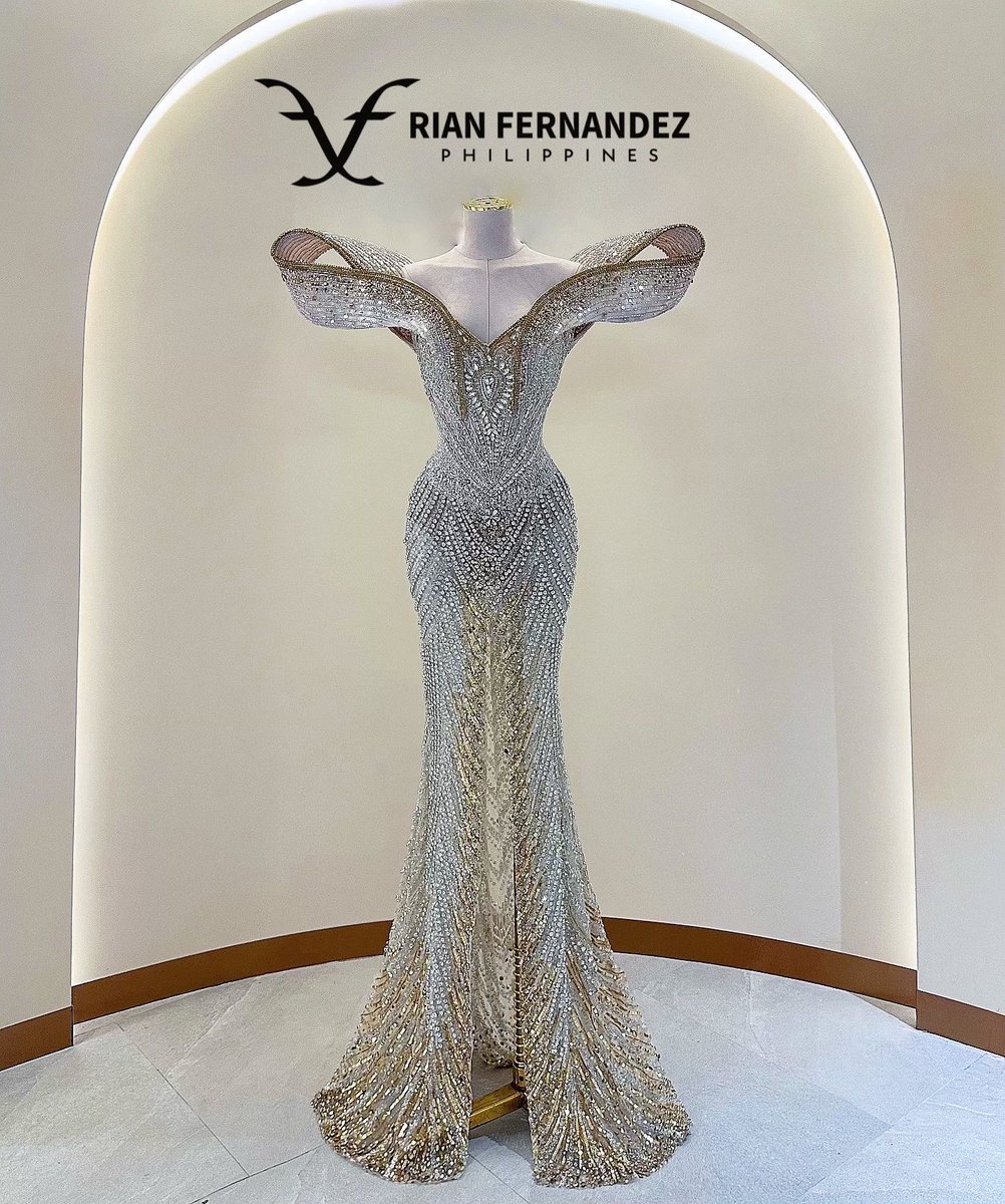 Dainsleif_10's tweet photo. MUT40 Bangkok, Suchata Chuangsri evening gown is made by Filipino Designer Rian Fernandez.
#MissUniverse #MUT #MissUniverseThailand #MissUniverseThailand2024 #MUT40 #MUTBangkok https://t.co/ywFuG5sR02