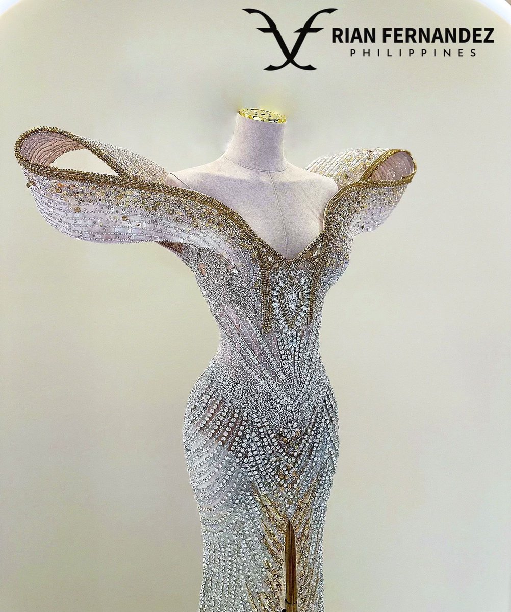 Dainsleif_10's tweet photo. MUT40 Bangkok, Suchata Chuangsri evening gown is made by Filipino Designer Rian Fernandez.
#MissUniverse #MUT #MissUniverseThailand #MissUniverseThailand2024 #MUT40 #MUTBangkok https://t.co/ywFuG5sR02