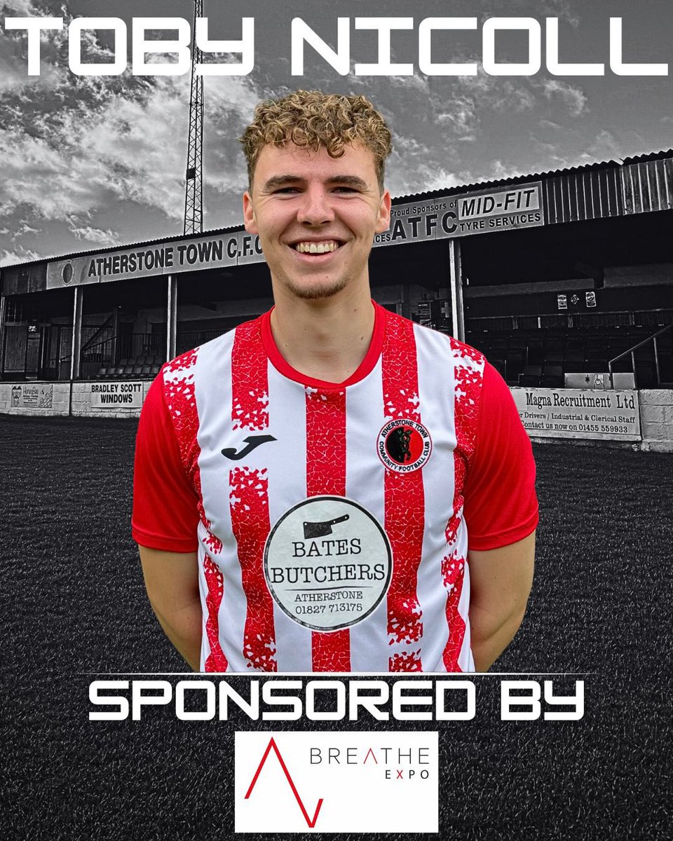 💥 PLAYER SPONSOR 💥

A big ATCFC thank-you to the Breathe Expo for their sponsorship of Toby Nicoll for the 2024/25 season.🙏

Everyone at the club greatly appreciate your continued support.🙏

❤️🤍🐍

#addersfamily
#heartofthecommunity
#makeaddersgreatagain