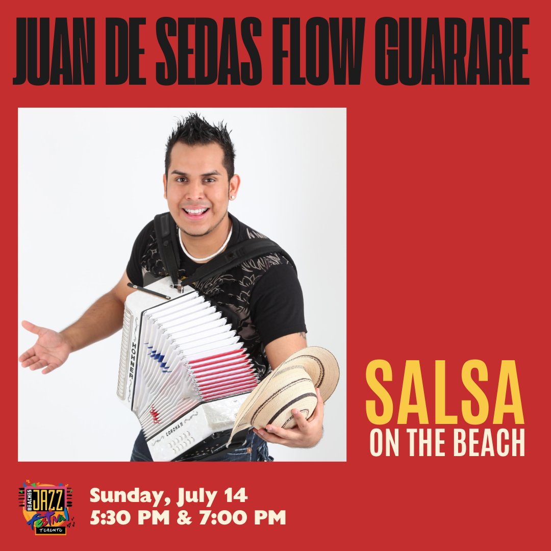 Last day to Salsa on the Beach!

See you at Woodbine Park for another beautiful dance to move and groove to Latin tunes!