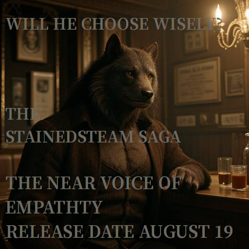 JohanSparr62691's tweet photo. The much awaited book two in the stainedsteam saga, 'The Near voice of  Empathy' will be released on the 19th of August. Available online where  books, e-books and audiobooks are sold. #johansparr #stainedsteam  #steampunk #book #fantasy #london #supernatural  #gaslamp #magic https://t.co/u7AmbmhDxS