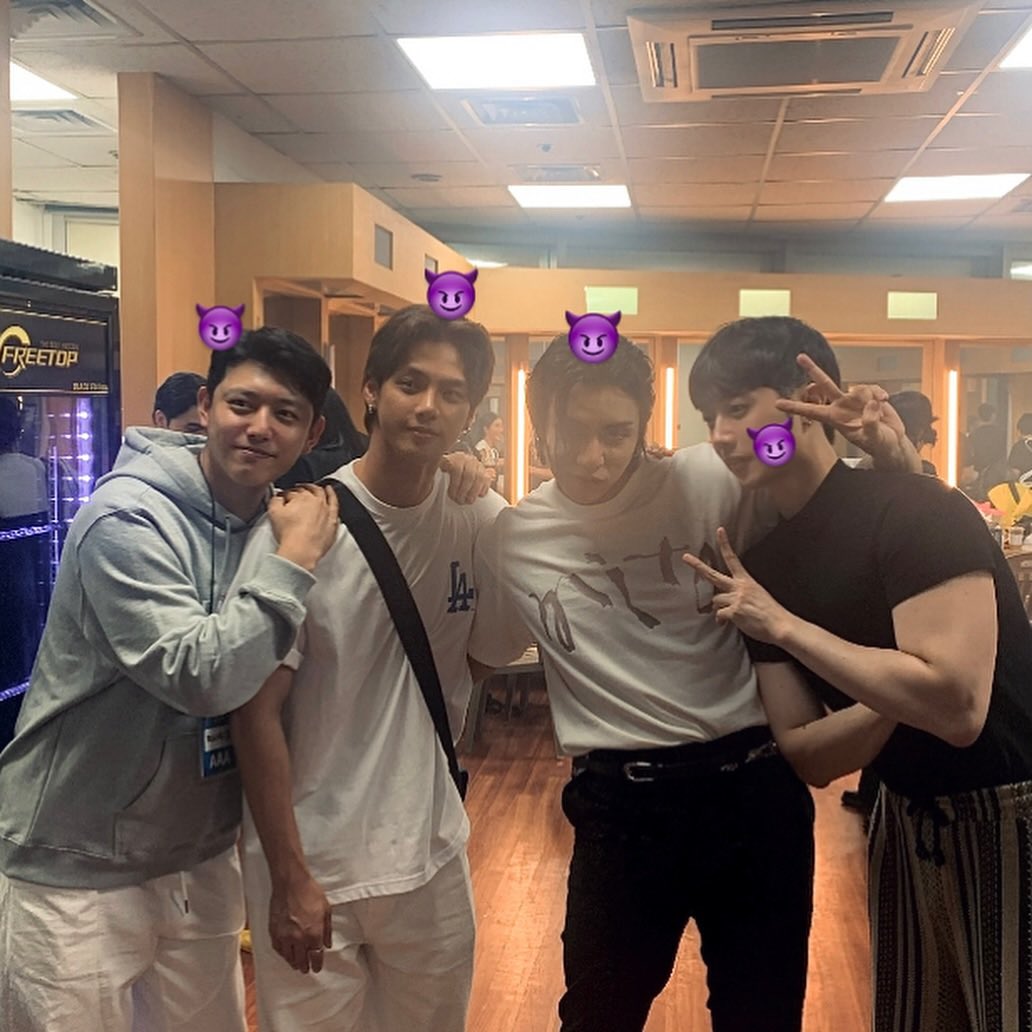 nugupromo's tweet photo. C-CLOWN's Jaejun, Kangjun, and Minwoo showed their support for former groupmate DPR IAN by attending his THE DREAM REBORN TOUR concert in Seoul! https://t.co/vfpAgVNLxH