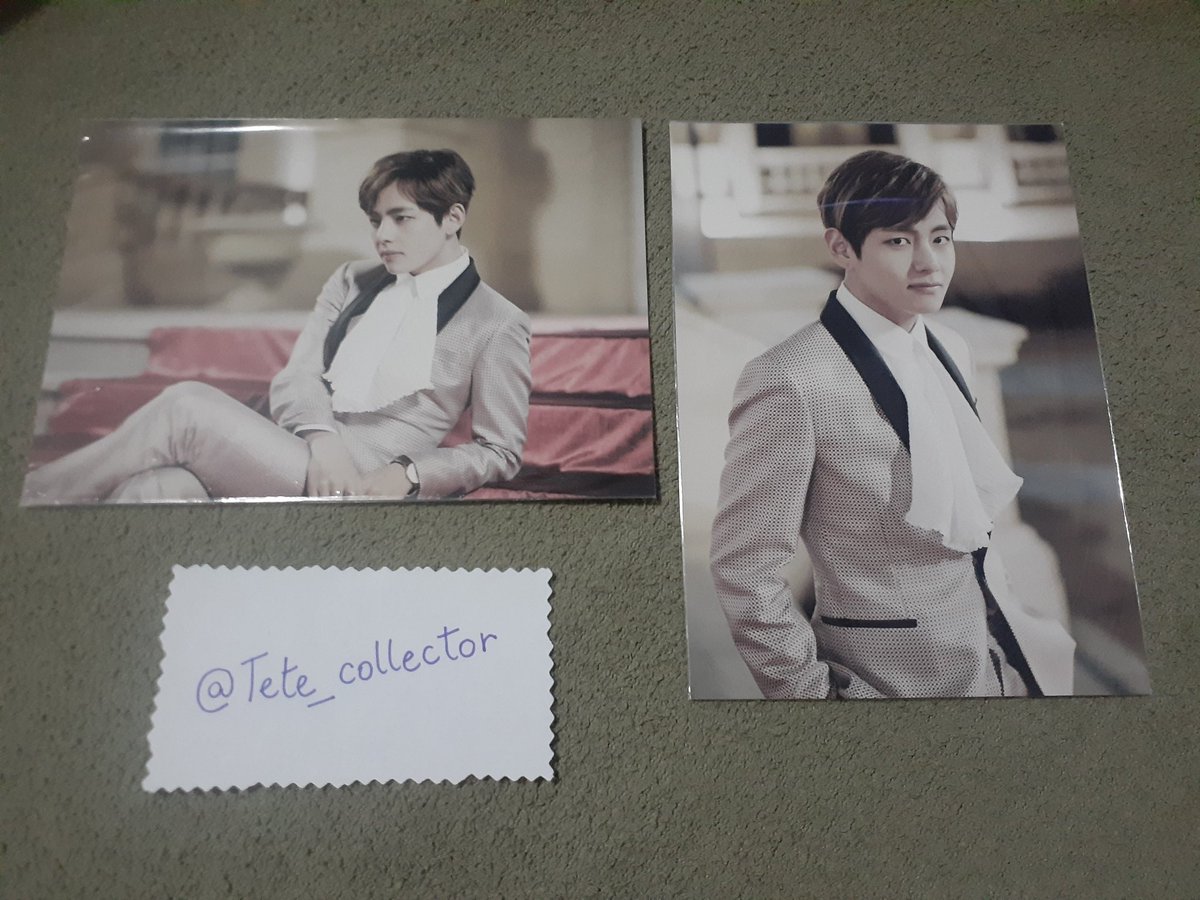 Tete_Collector's tweet photo. Vendo itens Taehyung 

Dupla Little Wishes - 60
2 postcard on stage - 80 

Sem avarias 
Valores com frete incluso 
Não reservo 

@vendaetrocakpop
@trocaevendabts
@BtsVendas
@tradingcardkpop
@BtstradeBR https://t.co/wWh7i7Q8OQ