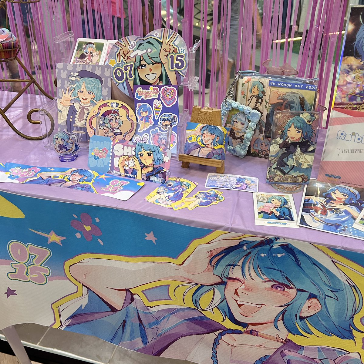 ShinononDay's tweet photo. Happy birthday to our most beloved purple rabbit, Hajime Shino 🎂🎉

Thank you to everyone who celebrated with us at the #ShinononDay24 CSE 💜

#紫之創生誕祭2024
#紫之創誕生祭2024 https://t.co/ACiZSR7JyD