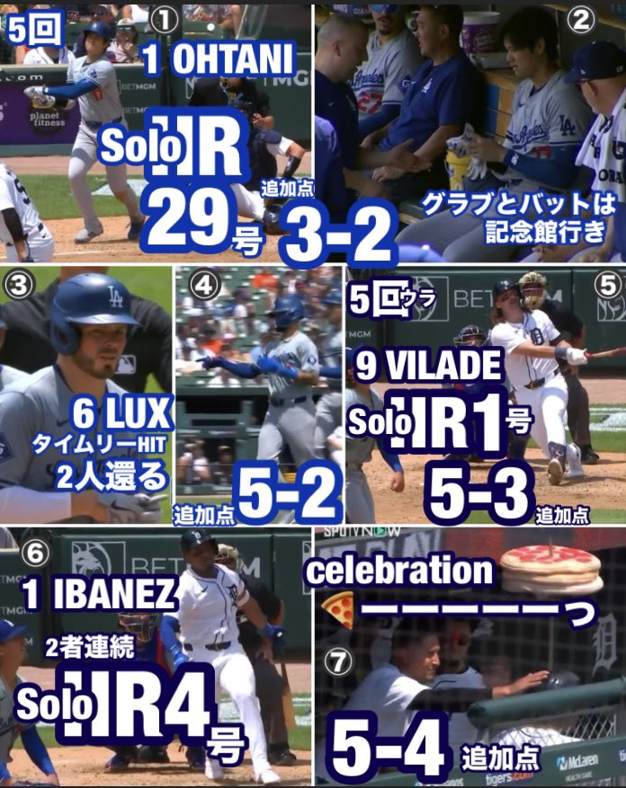 Pedro12715248's tweet image. ドジャース9-11タイガース【2戦2024/7/14日本時間】
#ShoheiOhtani #GioUrshela #ColtKeith