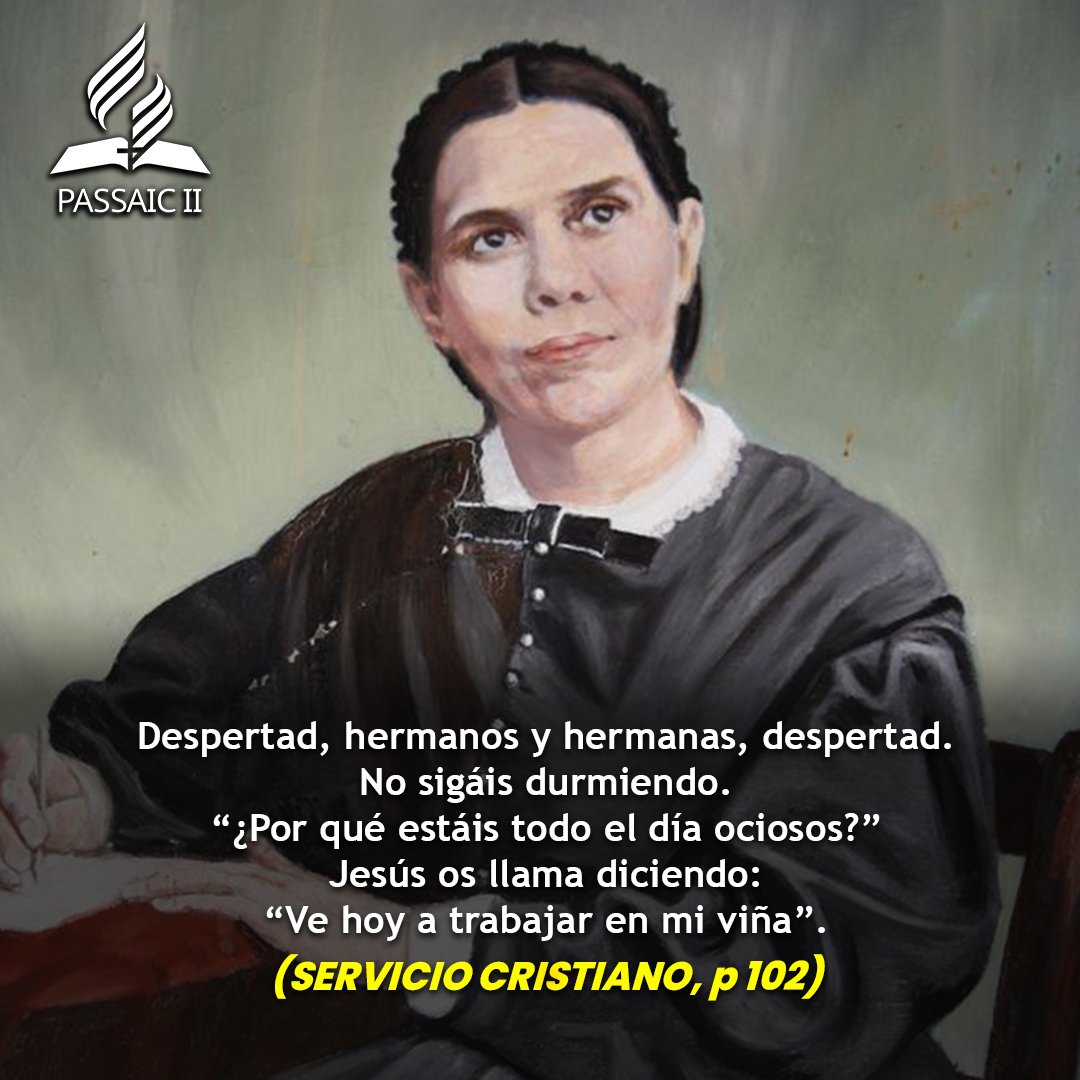 Se anima a todos a despertar y comenzar a trabajar en la viña del Señor en el tiempo que nos queda.

¡Feliz Semana a todos!

#FelizSemana #IglesiaAdventista #Adventistas