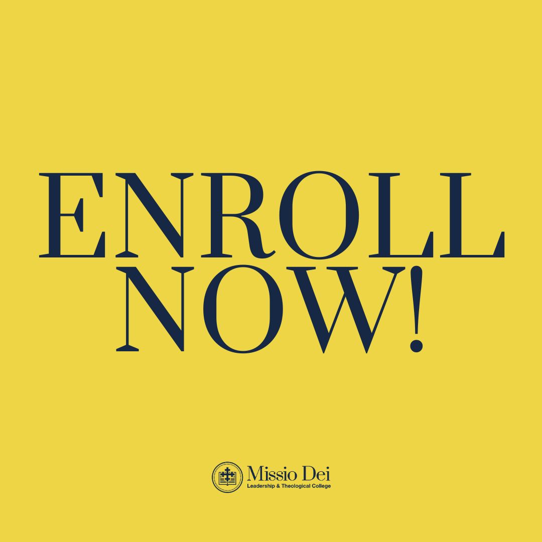 Recently come to our open day? This is your sign to enroll now! #ThinkMissioDei