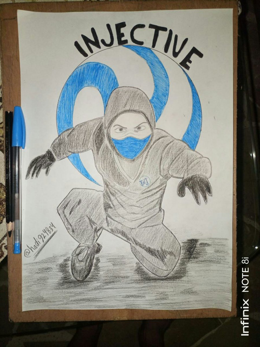 hadi924834's tweet photo. My ninja, however, loves sweets, so I made him gain a little weight ๐ค
He is very happy to join the Injective family and feels proud of that
#InjectiveMascot
@injective @InjectiveArabic @Injective_Arts https://t.co/B9OpB35AvN