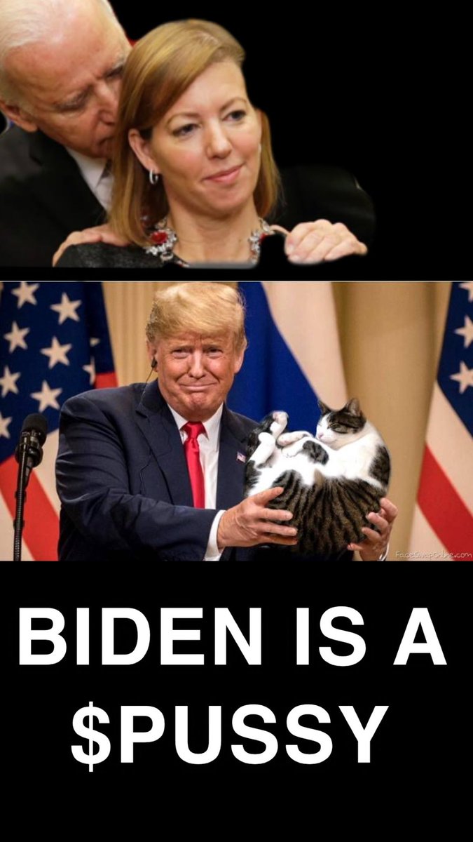 profcoos's tweet photo. BIDEN IS A $PUSSY

MAGA TRUMP

Behk2T9sHwi7jPXk4B63divxBieBgMRm1VhdQsGKpump https://t.co/cN9noS0ek0