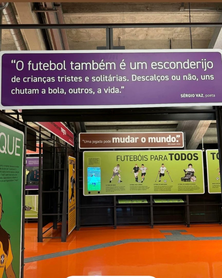 Museu do Futebol, obrigado.