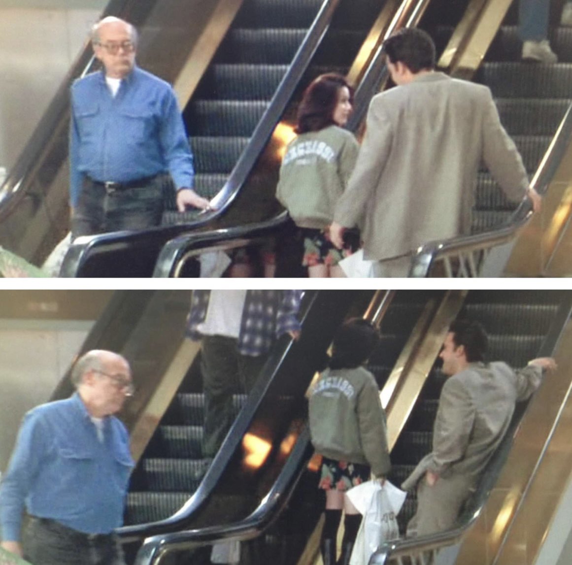 bobhawkdoc's tweet image. Bob Hawk with Shannen Doherty &amp;amp; Ben Affleck in Mallrats