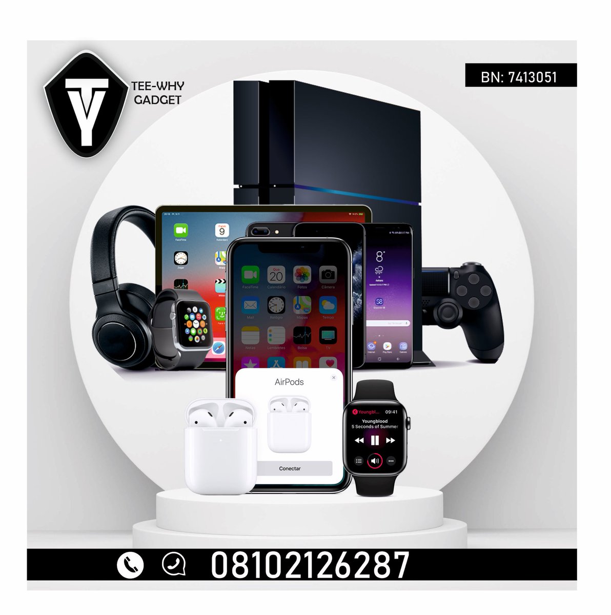 Teewhy09's tweet photo. The easiest way to life is by living smart….

We sell and deliver all kinds of smart product; Smart watch, AirPods, power bank, kids tablet etc…. https://t.co/G39cb9aGt8