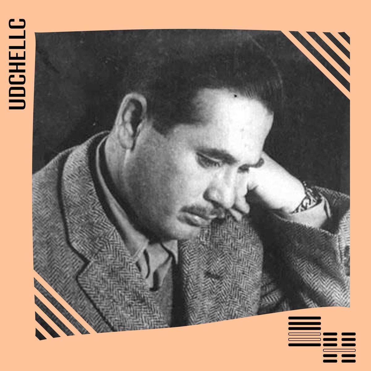 Un 14 de julio de 1907, nace en Santiago el escritor, ensayista y traductor, Luis Enrique Délano. Premio Municipal de Literatura de Santiago 1957 y autor de "El pescador de estrellas" (1926), "La niña de la prisión y otros cuentos" (1928) y "Puerto de fuego" (1956).
#UDCHELLC