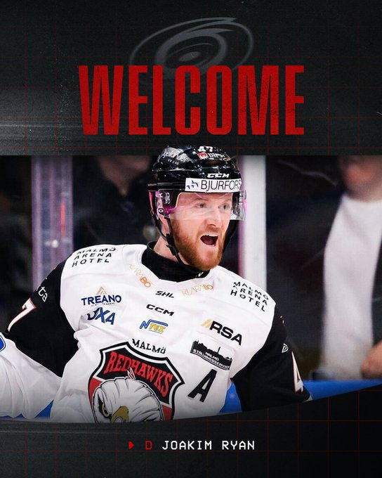 Welcome graphic for Joakim Ryan 
