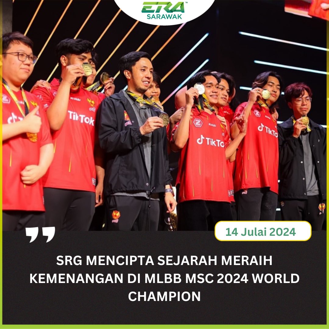 MPL MALAYSIA SEASON 13 CHAMPION
Detik-detik yang menjadi sejarah baru buat pasukan
Yoodo Selangor Red Giants malam tadi.
Skuad #GergasiMerah menjulang piala MPL MY sejurus
memenangi perlawanan ‘Grand Final’ dengan keputusan
4-3
Tahniah ! 
•
#ERASarawak
Sumber : @yoodoredgiants