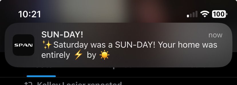 Desert_3agle's tweet photo. Day 6 without power here in Houston. Thanks for keeping my family fully powered up before &amp; after Hurricane Beryl via Solar &amp; the Powerwall @Tesla . 
My toddler, puppy and wife truly can’t thank you enough! 

@Tesla 
@teslaenergy 
@Sunrun 

#Tesla 
#SolarPower 
#Houston 
#Beryl https://t.co/fwrMOczNGX