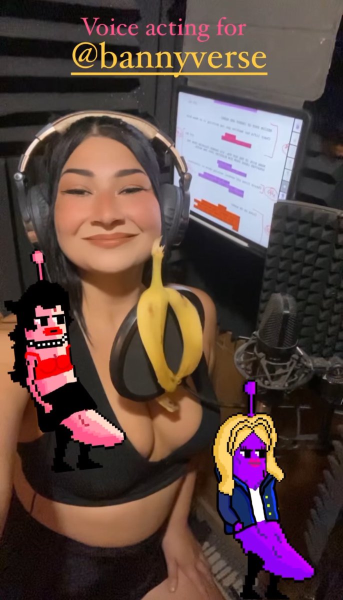 Into The Bannyverse writers/voice talent
@lurkmoth &amp; @nissaSlicePizza 

This new episode is looking RIPE