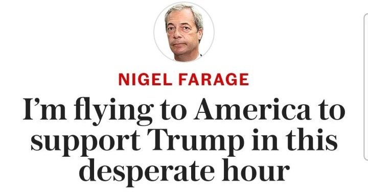 You're paid to represent your constituents, not f*ck off to America. Any excuse to avoid actual work. The grift continues apace. Clacton, behold where this man's priorities are. They're certainly not with you.