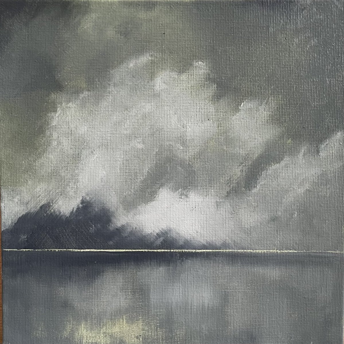 dumbandirty's tweet photo. Dark skies #coast #oilpainting #art #moody https://t.co/MXNv8pdf96