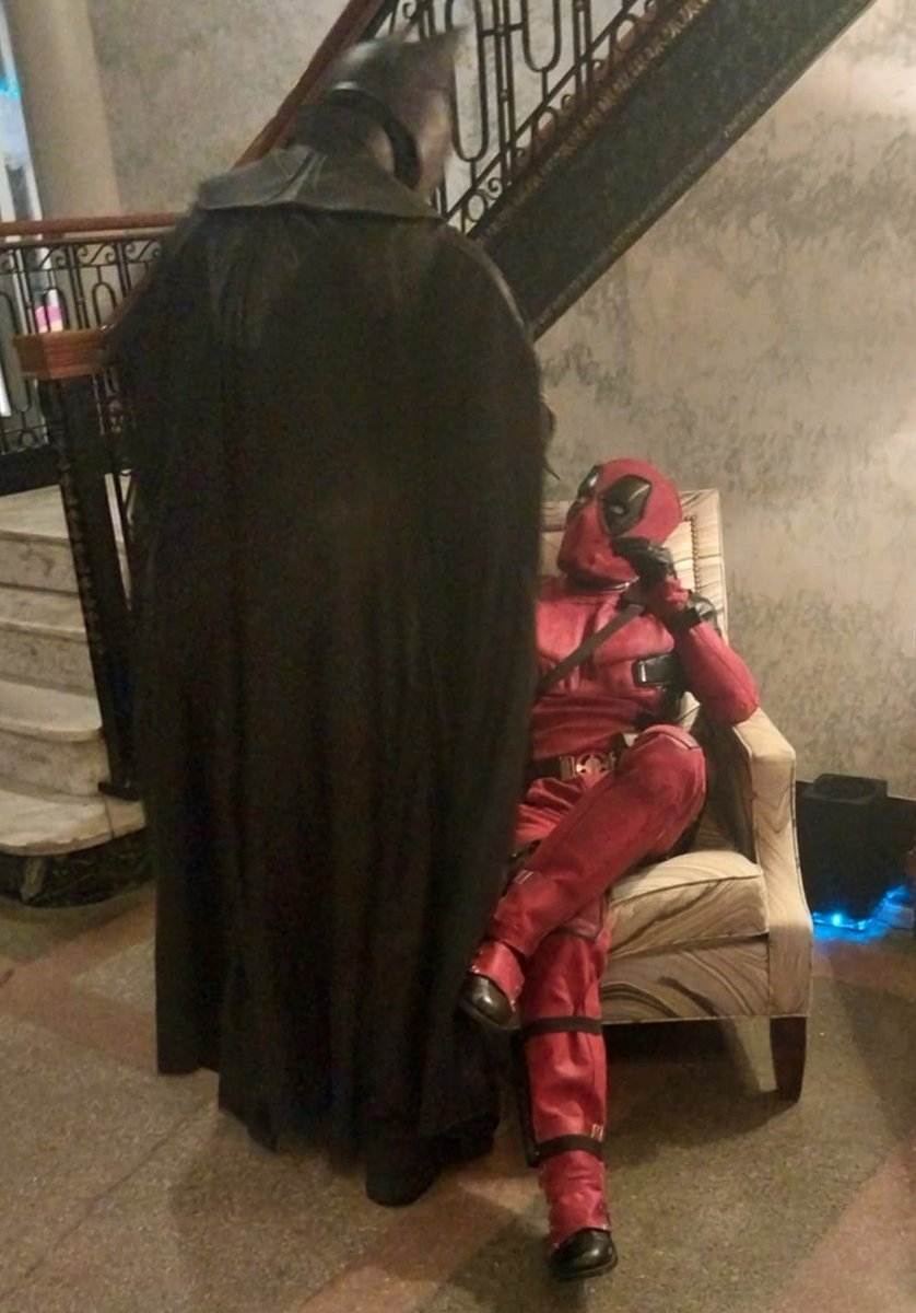 SF_Deadpool's tweet photo. "Dude....all I asked was what are your parents up to tonight!" https://t.co/sSgKGL9tM6
