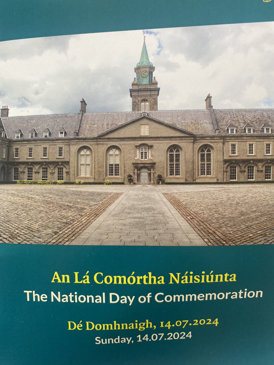 Honoured to represent the American Legion 🇺🇸at the National Day of Commemoration for Ireland’s war dead in the Royal Hospital Kilmainham in Dublin.🇮🇪🇺🇳