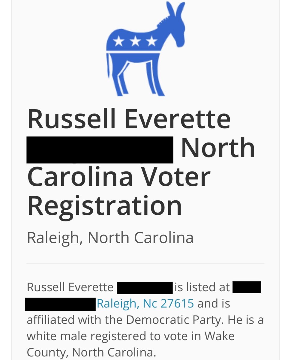 Mongo21581164's tweet photo. @Bayrunner87 @AR15COM @BrownellsInc Interesting that staff keep protecting Low_Country and his lies.
This is his VERIFIED voter registration even though he claims to be a republican. 🤔 https://t.co/VGWt51LXl3