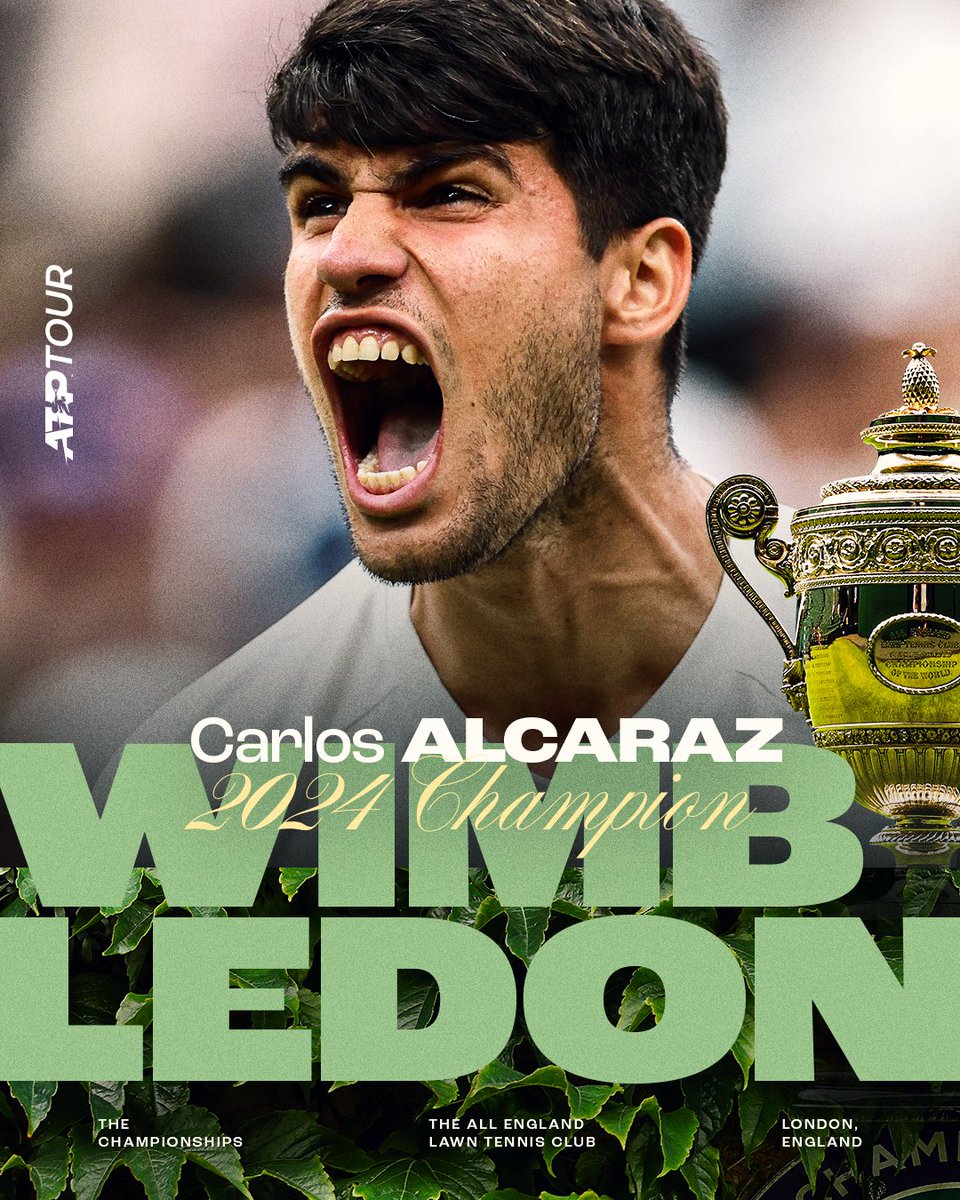 atptour's tweet photo. UNDEFEATED 👊

4 Grand Slam Finals
4 Grand Slam Titles
1 Incredible Player 🔥

@wimbledon | #Wimbledon https://t.co/keYGV992Xg