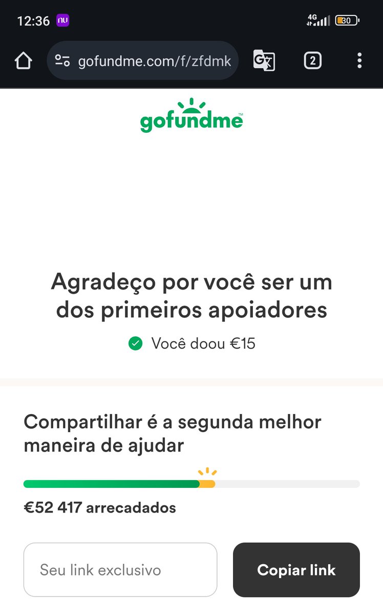 M4KEVGIN's tweet photo. #PixProPal
Esperei até hoje caso chegassem mais doações.. E enfim enviamos para a Layla, 15€ pode parecer pouco, mas de pouquinho em pouquinho vamos contribuindo, certo? Pior é ficar sem fazer nada, então, nossa próxima transferência será para compra de E-sims.
Obrigada 🍉💜 https://t.co/wguiyMuPsP